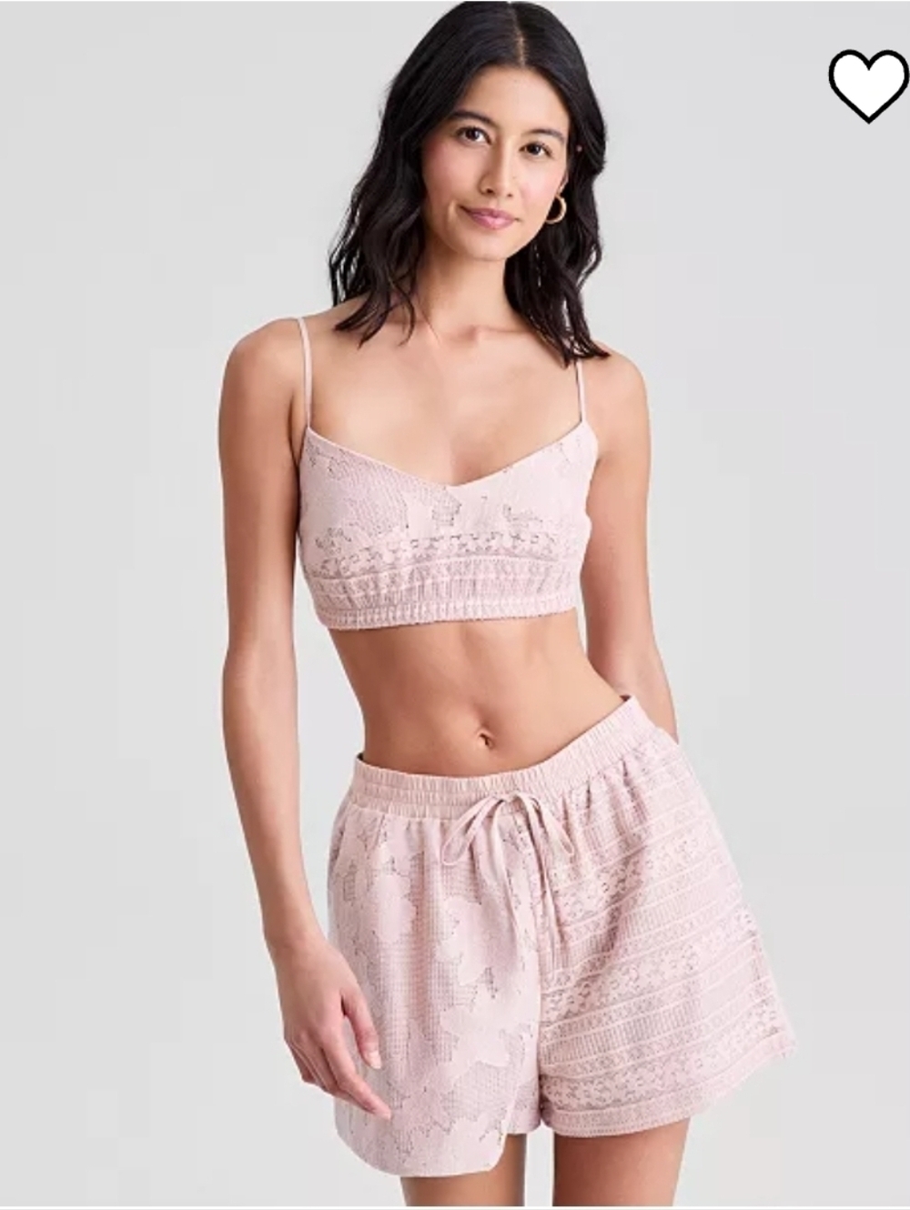 And Now This Women's V-Neck Spaghetti-Strap Lace Bralette